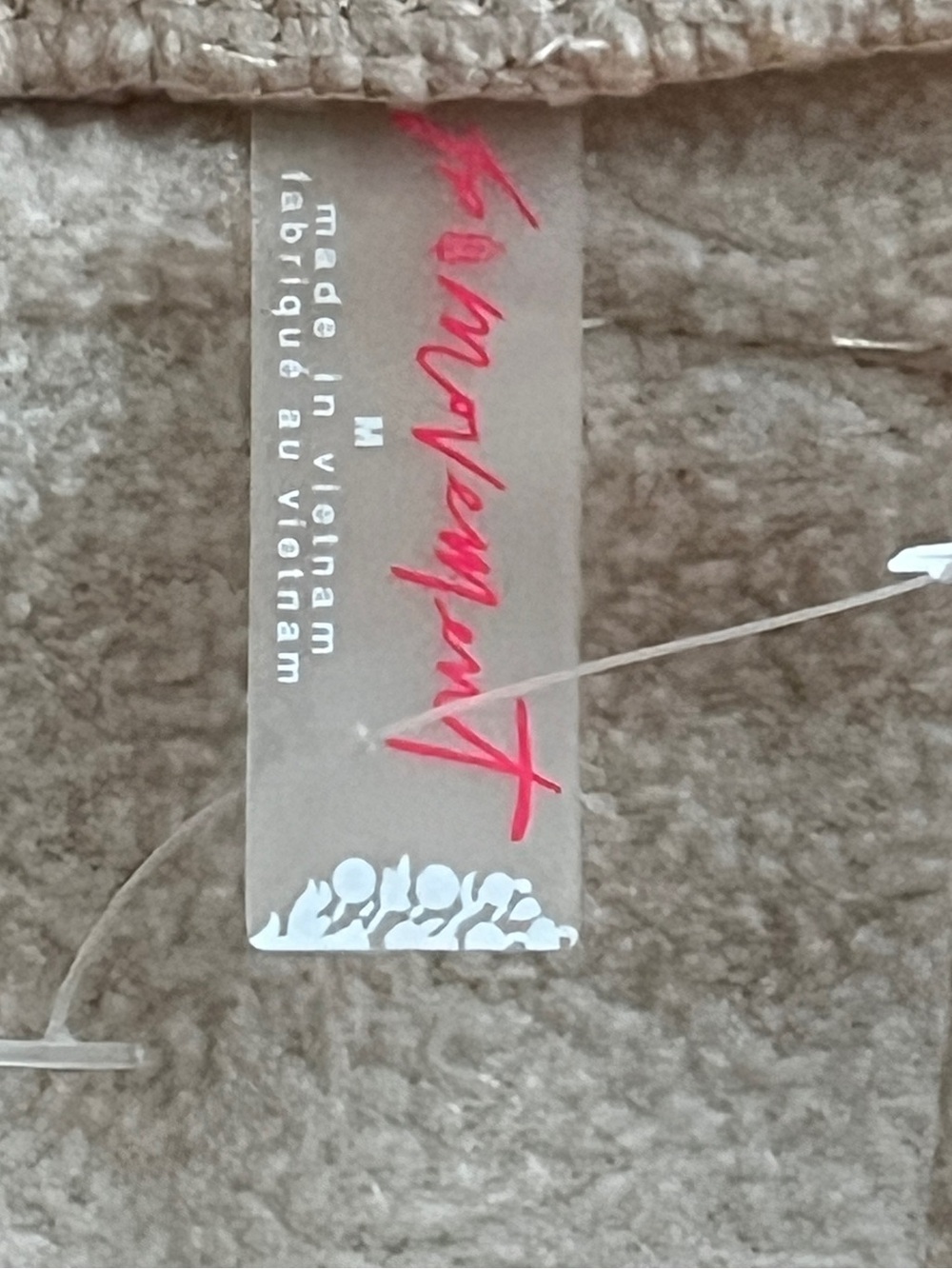 🆕 Free People Movement Arena Half Zip Pullover Sweatshirt Cream Combo Medium 🔥 - Picture 14 of 16